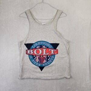 Vintage Lightning Bolt Tank Top Mens M Made USA‎ Surf Skate 80s 90s Graphic